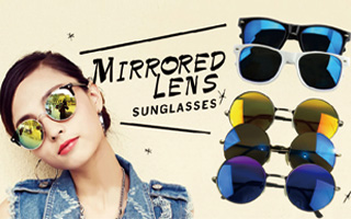 Mirrored Lens Sunglasses